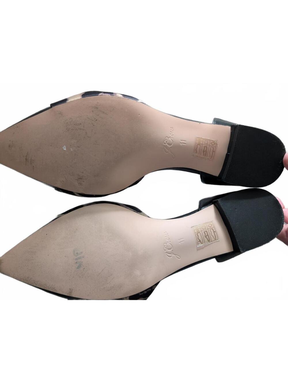 J. Crew leopard pointy toe flats - Picture 6 of 7